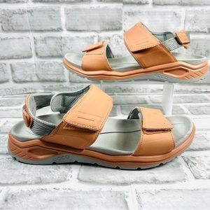 ECCO X-TRINSIC Women’s Size 10 Pink- Peach Adjustable Comfort Sandals